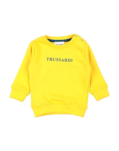 TRUSSARDI JUNIOR Sweatshirt Yellow 85% Cotton, 15% Polyester
