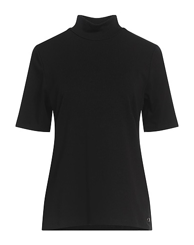 CALVIN KLEIN Basic T-Shirt Black 95% Cotton, 5% Elastane