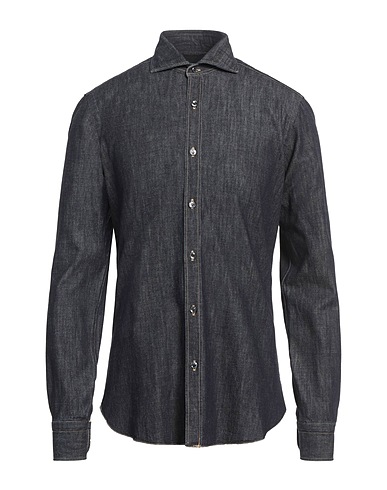 BARBA Napoli Denim shirt DANDY LIFE Blue 100% Cotton