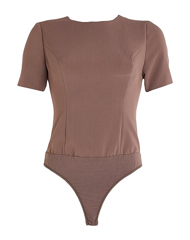 MARCIANO by GUESS TOPWEAR Taupe 70% Polyester, 23% Rayon, 7% Elastane