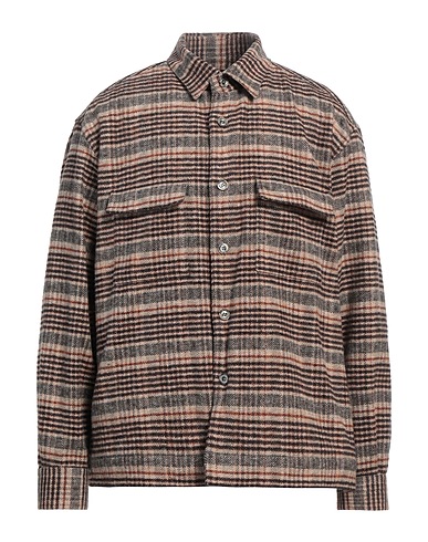 CELLINI Patterned shirt Beige 100% Cotton