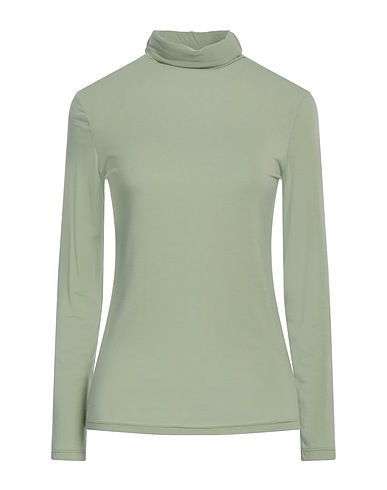 ANTONELLI T-shirt Sage green 75% Modal, 15% Polyamide, 5% Elastane, 5% Cashmere