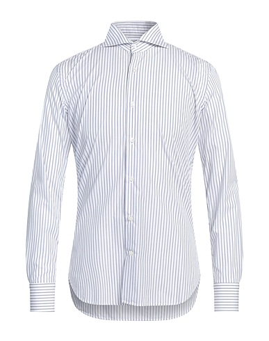 BORSA Striped shirt White 100% Cotton