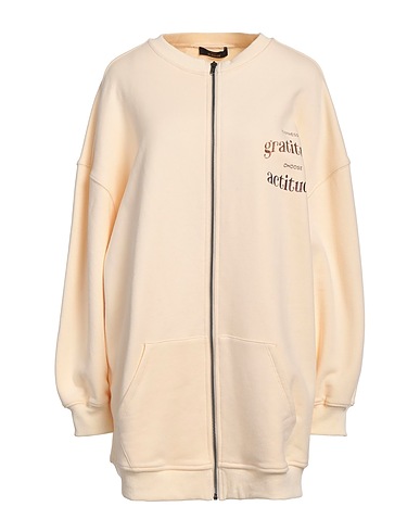 ACTITUDE by TWINSET Sweatshirt Cream 100% Cotton, Elastane