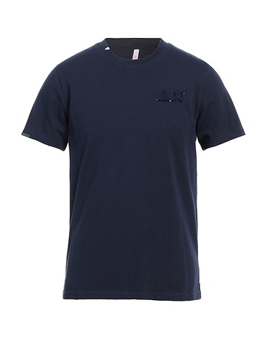 SUN 68 T-shirt Blue 100% Cotton