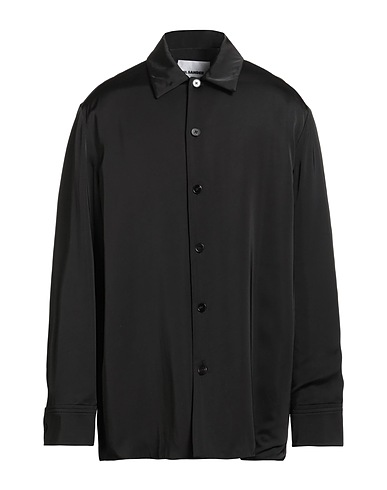 JIL SANDER Solid colour shirt Black 100% Viscose