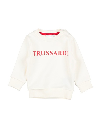 TRUSSARDI JUNIOR Felpa Bianco 100% Cotone