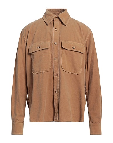 SAINT LAURENT Solid colour shirt 100% Cotton
