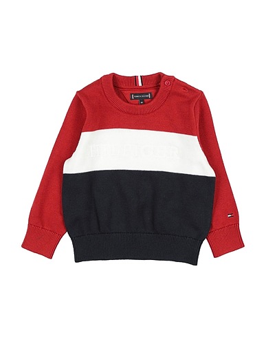 TOMMY HILFIGER Jumper Rust 100% Cotton, Elastane