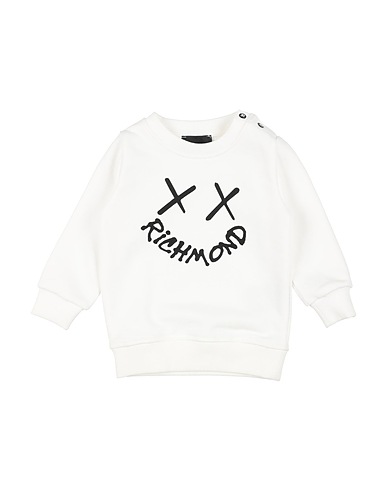 JOHN RICHMOND Sweatshirt OFF WHITE 86% Baumwolle, 14% Polyester