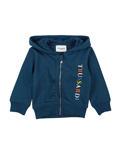 TRUSSARDI JUNIOR Sweatshirt Deep teal 86% Cotton, 14% Polyester