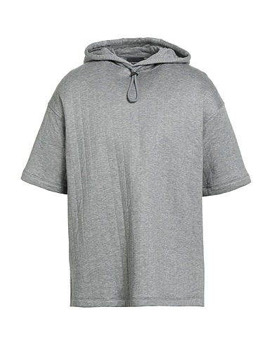 EMPORIO ARMANI Hooded track jacket  Grey 53% Lyocell, 24% Polyester, 23% Cotton