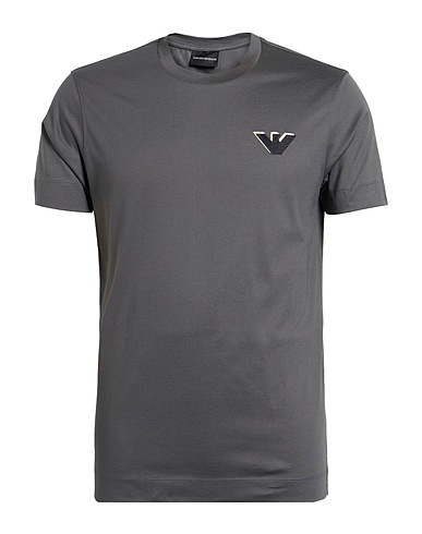 EMPORIO ARMANI Basic T-Shirt Grey 100% Cotton