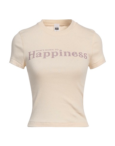 RE/DONE & PAM T-shirt Beige 100% Cotone riciclato