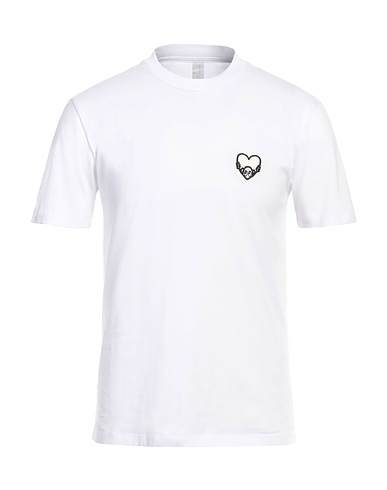 NEIL BARRETT Basic T-Shirt Weiß 100% Baumwolle
