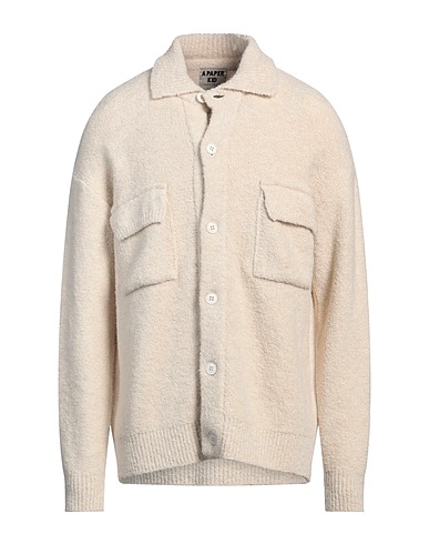 A PAPER KID Solid color shirt 64% Polyacrylic, 20% Polyamide, 8% Wool, 8% Viscose