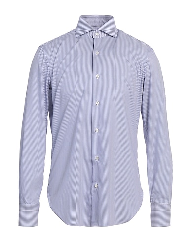 BARBA Napoli Striped shirt JOURNEY Blue 100% Cotton
