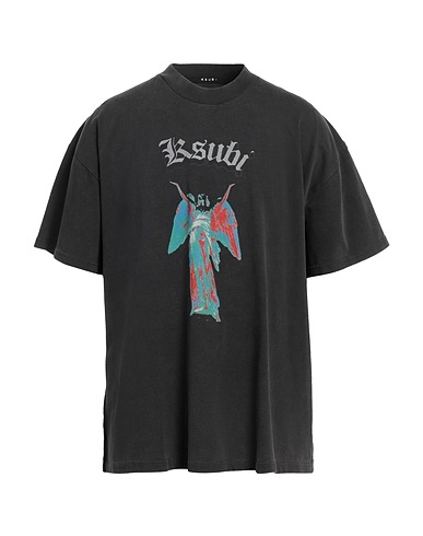 KSUBI T-Shirt Schwarz 100% Baumwolle