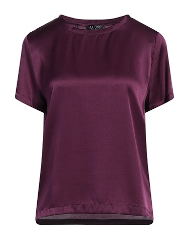 LIU •JO Top Pflaume 58% Viskose, 35% Seide, 7% Elastan