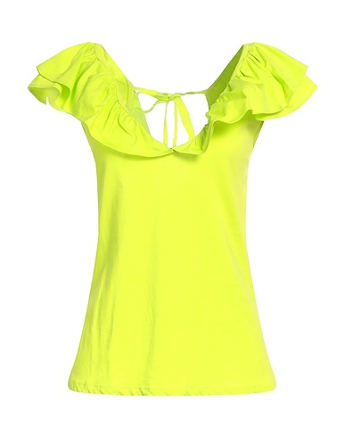 FRACOMINA Top GOLD Lime green 100% Cotton, Elastane