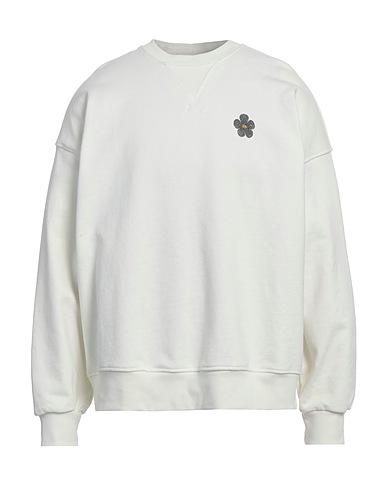 A PAPER KID Sweatshirt Ivory 100% Cotton