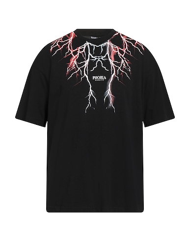 PHOBIA ARCHIVE T-shirt Black 100% Cotton