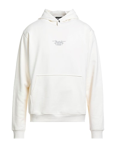 PHOBIA ARCHIVE Hooded track jacket  Ivory 100% Cotton