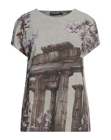 DOLCE&GABBANA Felpa Grigio 100% Cotone