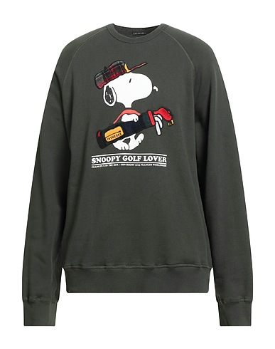 IN THE BOX Sweatshirt PEANUTS X IN THE BOX Dark green 100% Cotton