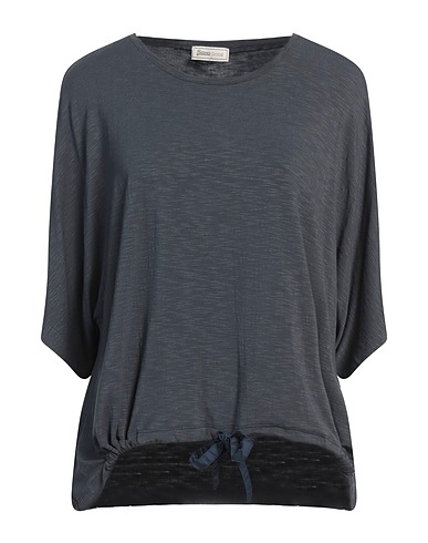 HERNO T-Shirt GLOBE Braungrau 95% Viskose, 5% Elastan, Polyamid