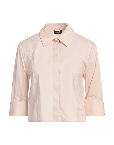 LIU •JO Camicie e bluse tinta unita Cipria 100% Cotone