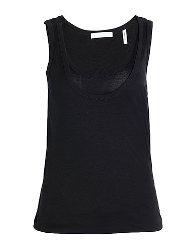 HELMUT LANG Canotta Nero 100% Lyocell