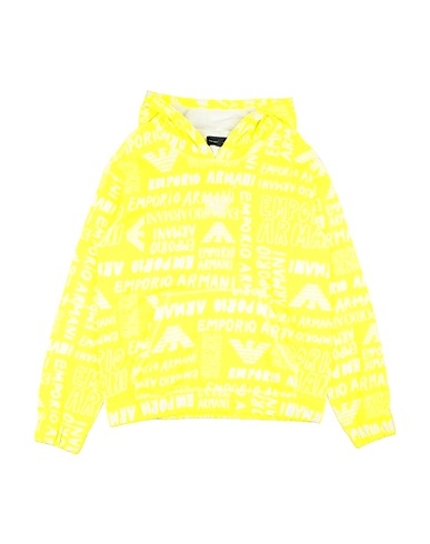 EMPORIO ARMANI Sweatshirt Yellow 100% Cotton
