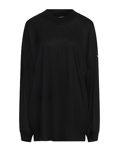 HERNO T-shirt RESORT Nero 100% Nylon, Poliestere, Lana Vergine, Cotone, Viscosa