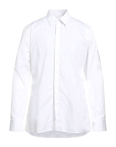 GIVENCHY Solid color shirt White 100% Cotton