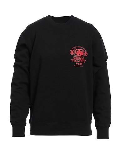 EDWIN Sweatshirt Black 100% Cotton