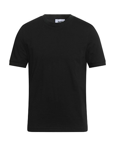 ALPHA STUDIO T-shirt Nero 95% Cotone, 5% Elastan