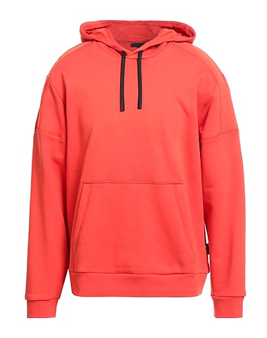 EA7 Felpa Arancione 85% Cotone, 15% Poliestere, Elastan