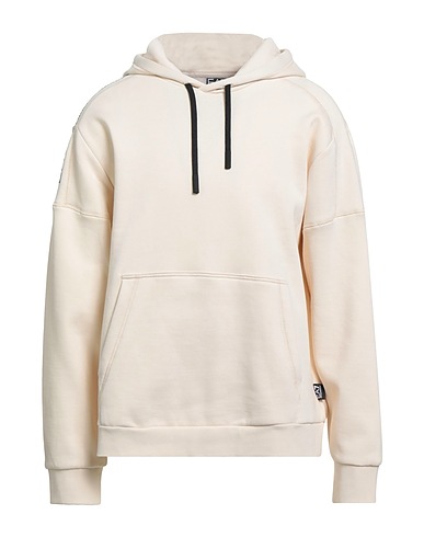 EA7 Hooded sweatshirt Ivory 85% Cotton, 15% Polyester, Elastane
