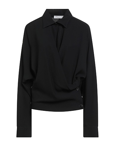 PHILOSOPHY di LORENZO SERAFINI Top Black 73% Triacetate, 27% Polyester