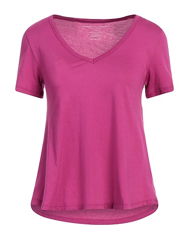 MAJESTIC FILATURES Basic T-shirt Mauve 100% Organic cotton