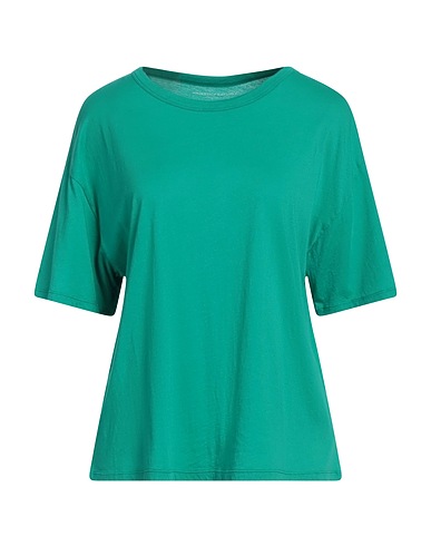 MAJESTIC FILATURES T-shirt Verde smeraldo 100% Cotone organico