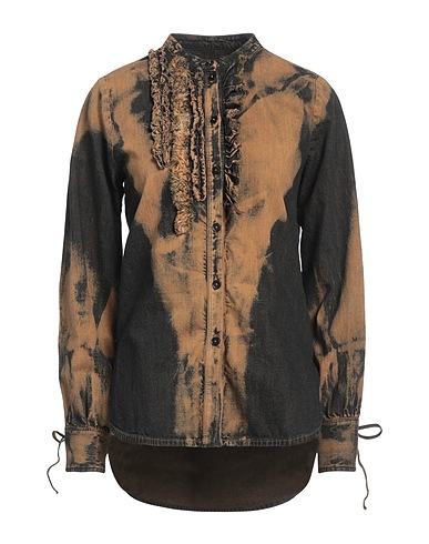 HIGH Denim shirt USE Camel 100% Cotton