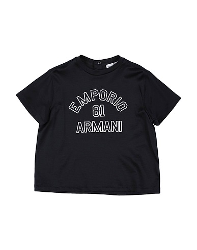 EMPORIO ARMANI T-shirt Black 100% Cotton