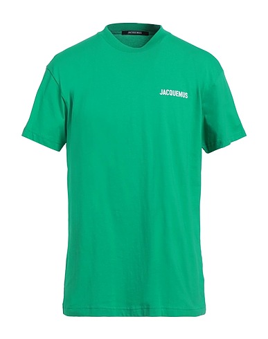 JACQUEMUS Basic t-Shirt Πράσινο 100% Οργανικό βαμβάκι