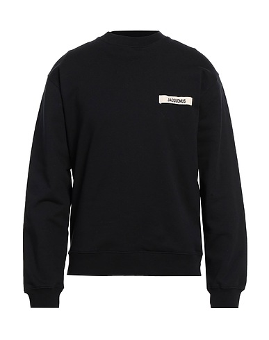 JACQUEMUS Sweatshirt Black 100% Organic cotton