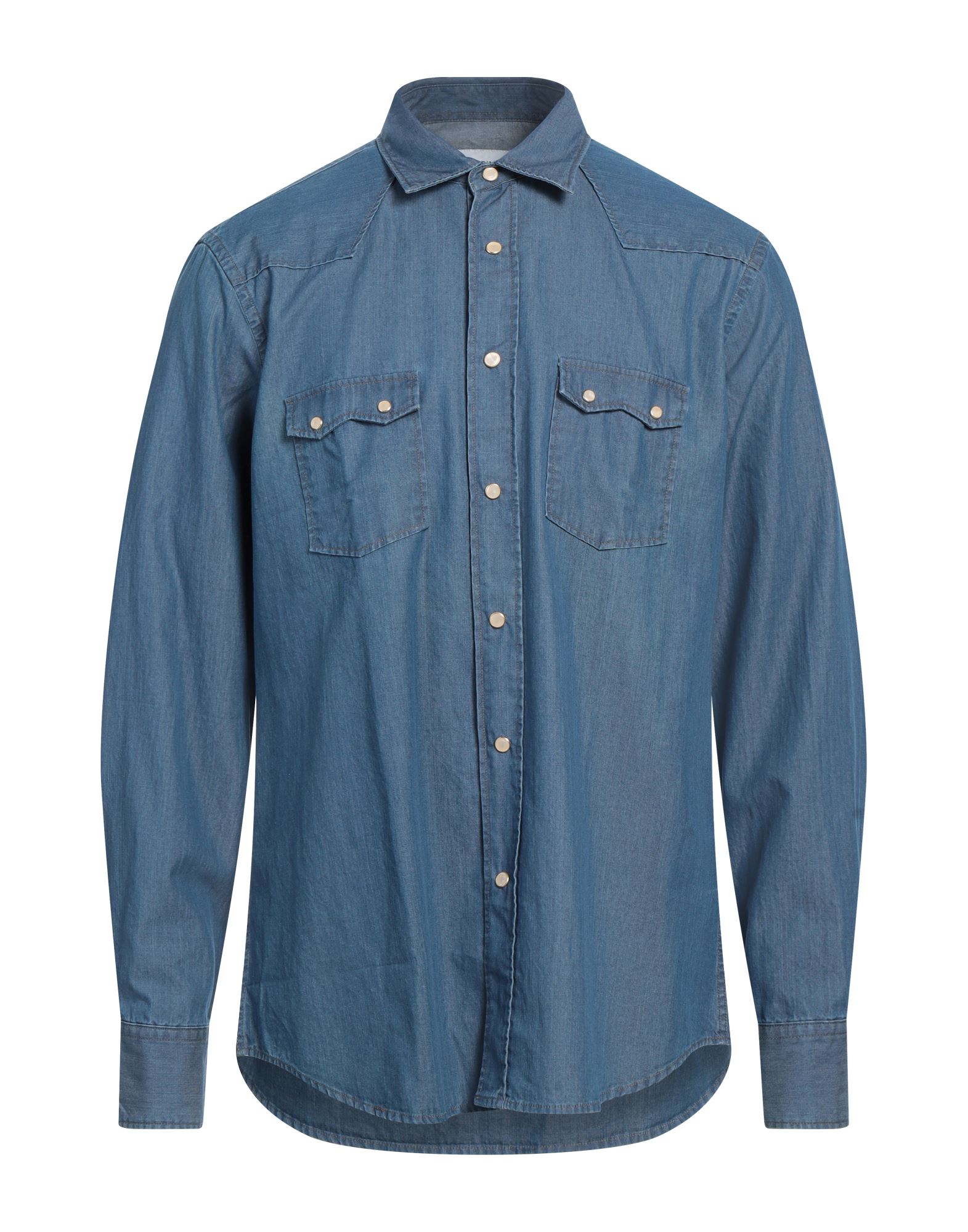 LARDINI - 데님 셔츠