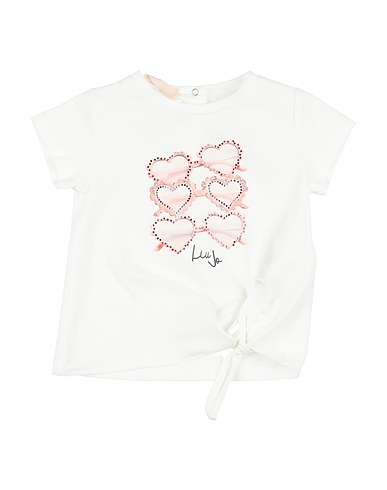 LIU •JO T-shirt White 95% Cotton, 5% Elastane