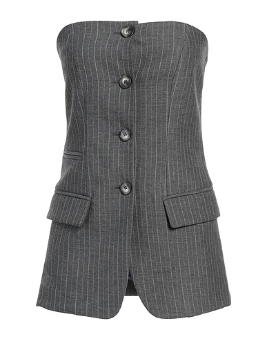 VICOLO Top Grey 66% Polyester, 32% Viscose, 2% Elastane