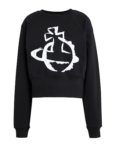 VIVIENNE WESTWOOD Sweatshirt Black 100% Organic cotton